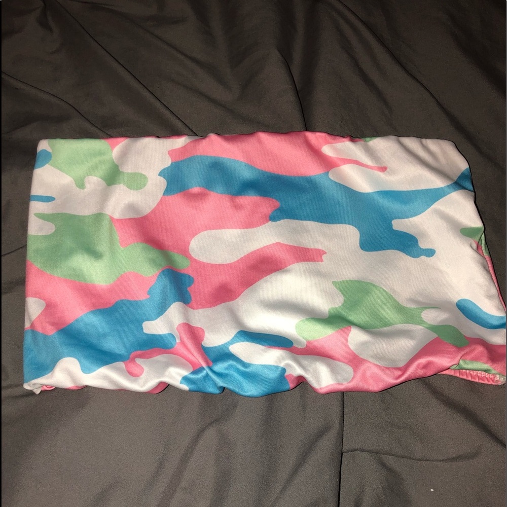 Colored Cameo Tube Top